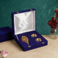 Brass Shankh + 2 Kuber Diyas Gift Set