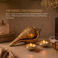 Brass Shankh + 2 Kuber Diyas Gift Set