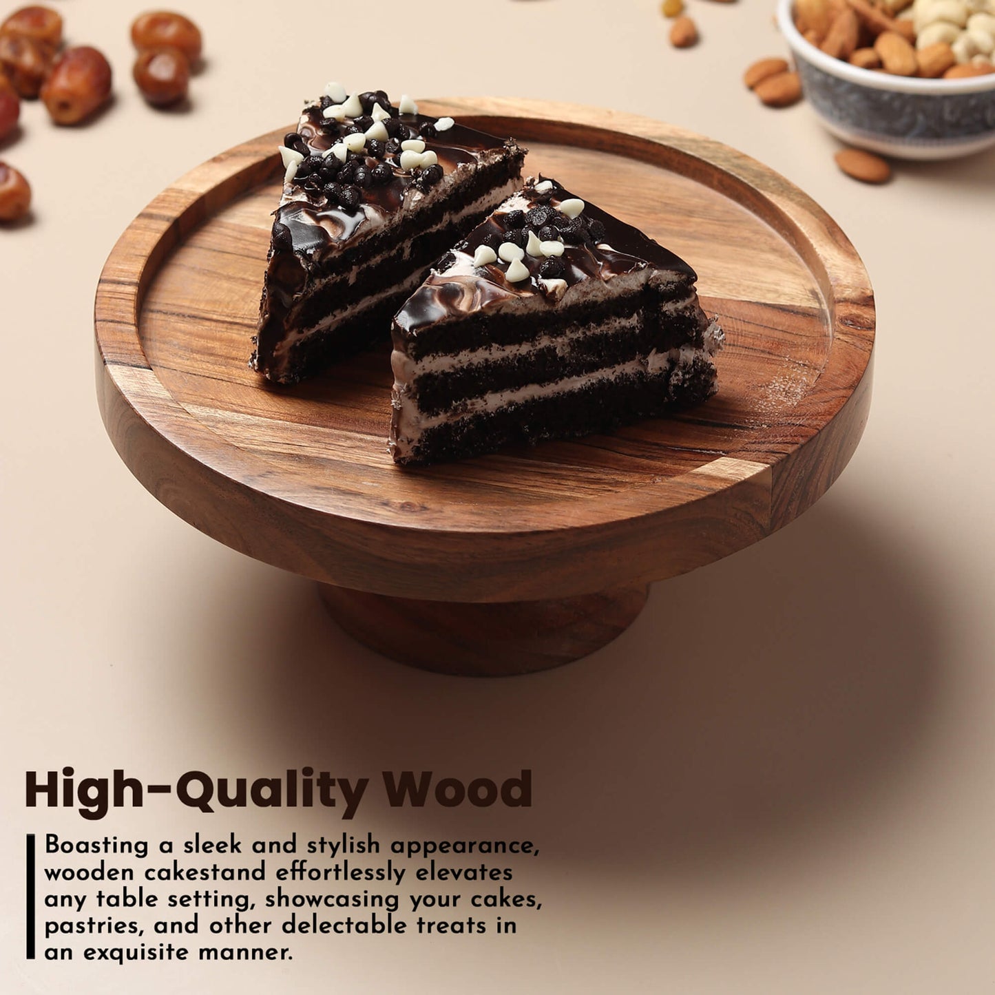 Cheese Platter + Cake Stand