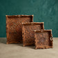 Carved Wooden Trays (Set of 3)