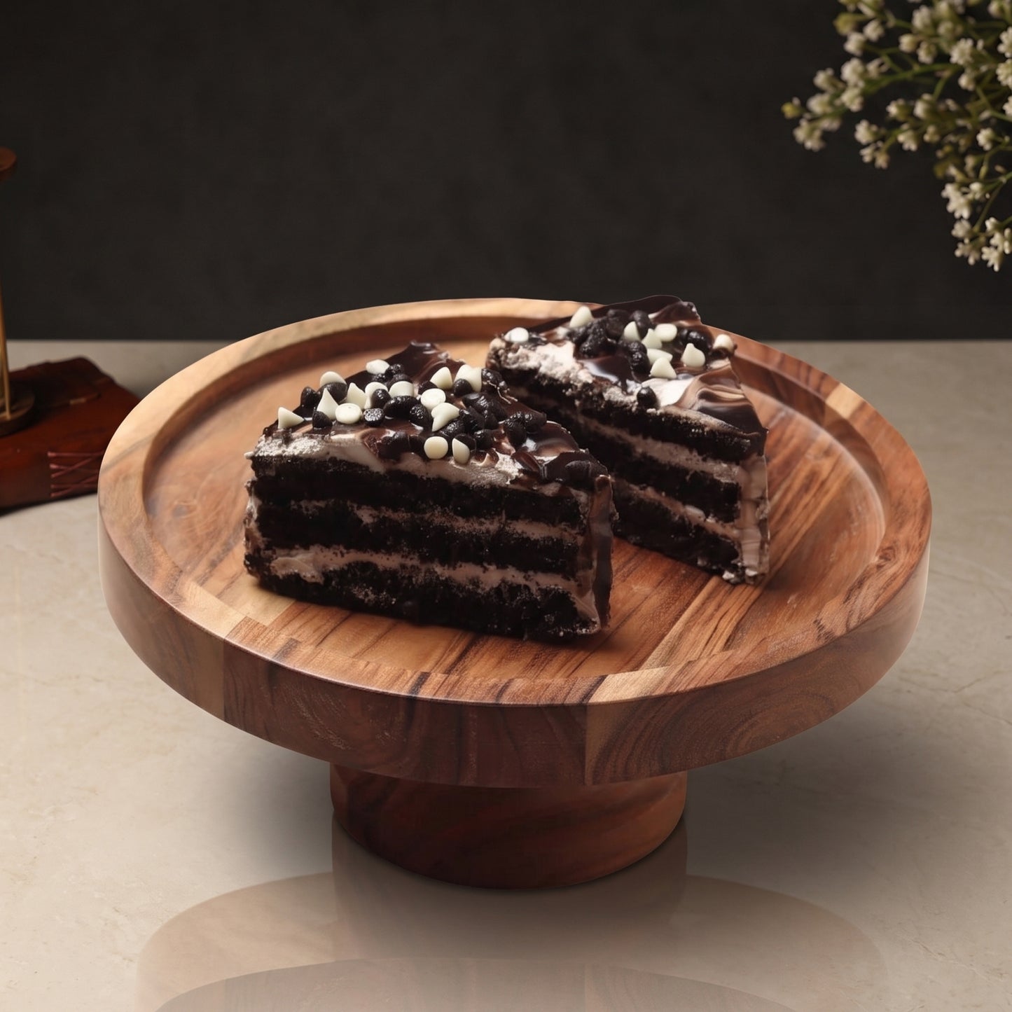 Cheese Platter + Cake Stand