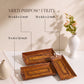 Coffee Tray Set (Set of 3) – handcrafted decor piece by Yura Designs