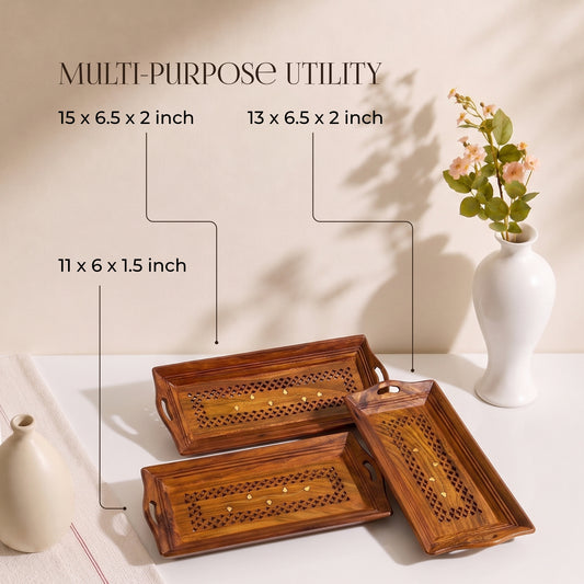 Coffee Tray Set (Set of 3)