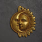 Brass Surya-Chandra Wall Hanging