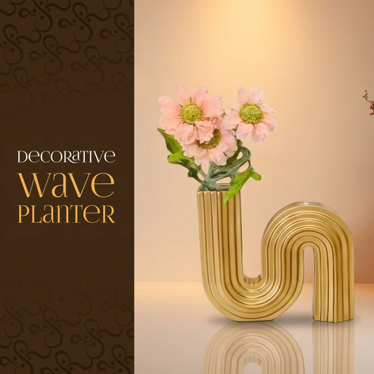 Decorative Wave Planter