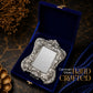 German Silver Handcrafted Grand Photo Frame | 9×7.5 inch | Premium Blue Velvet Gift Box