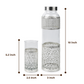 German Silverware Bottle & Glass Set | Premium Blue Velvet Gift Box