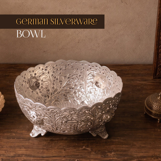 German Silverware Bowl with box