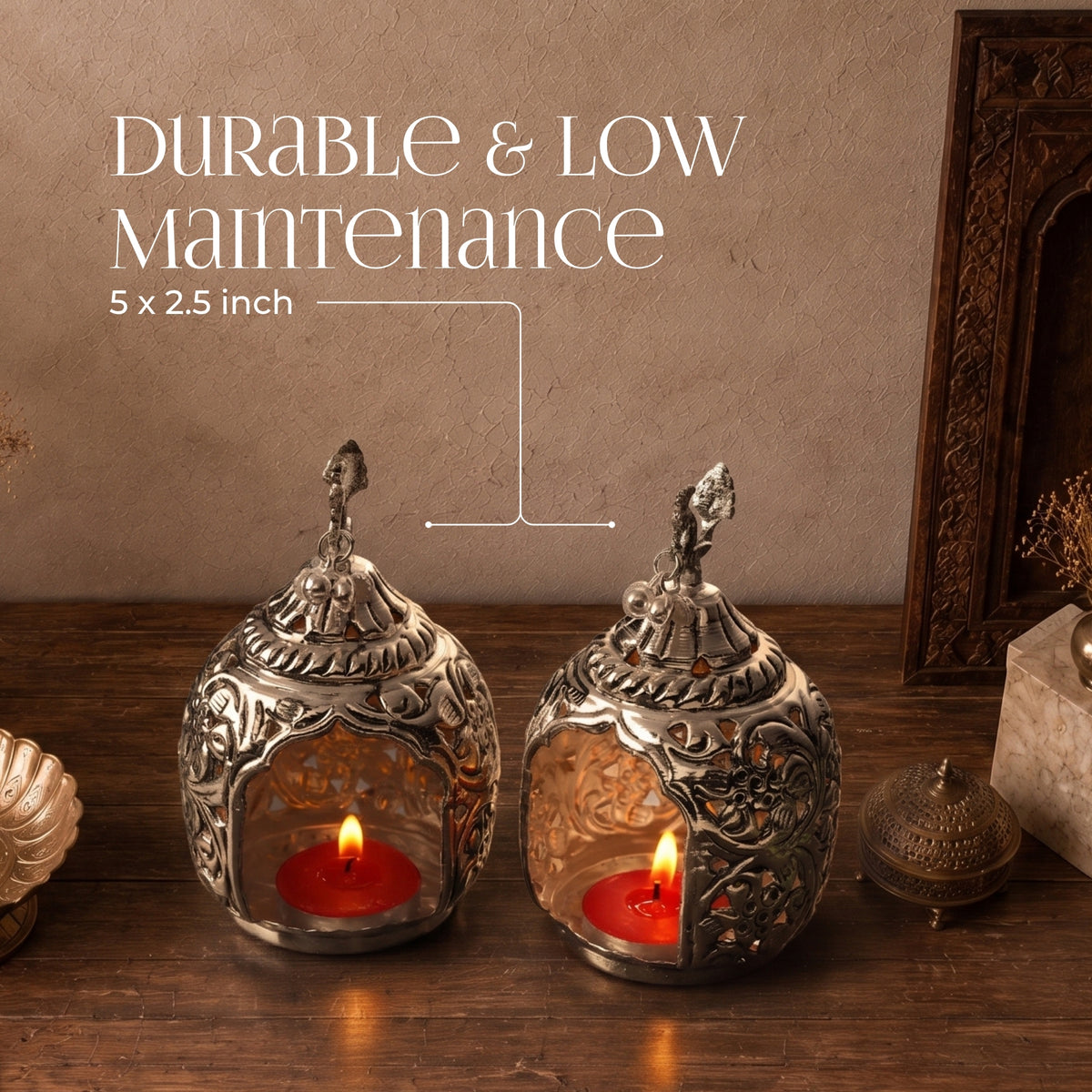 German Silverware Diffuser Set Two For Single Piece - handcrafted decor by Yura Designs