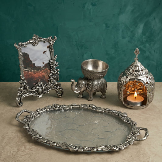 German Silverware Luxe Thali