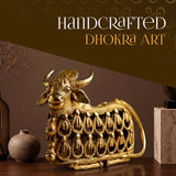 Golden Grace Nandi Brass - handcrafted decor by Yura Designs