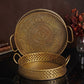 Golden Mandala Tray Set