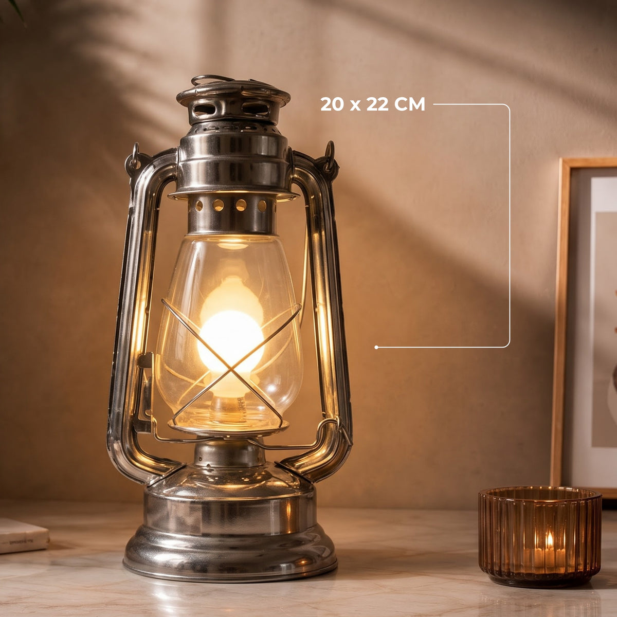 Handcrafted Iron Lantern