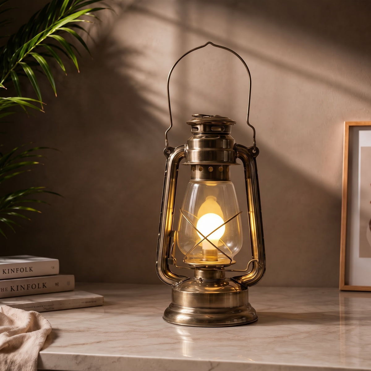 Handcrafted Iron Lantern