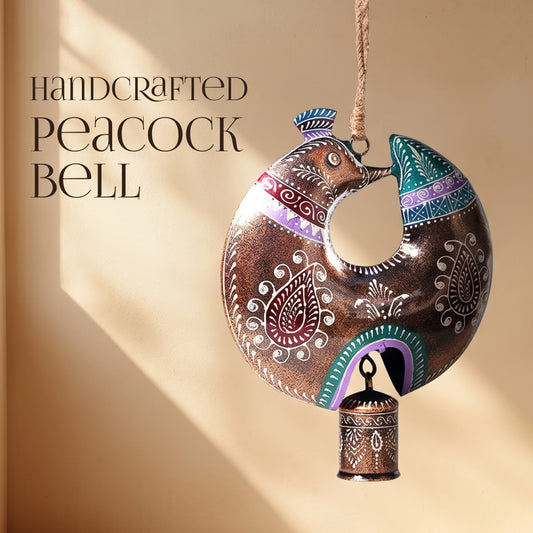 Handcrafted Peacock Bell