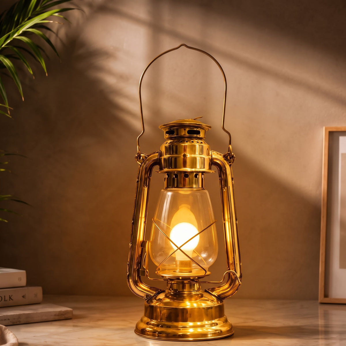 Heritage Pure Brass Lantern