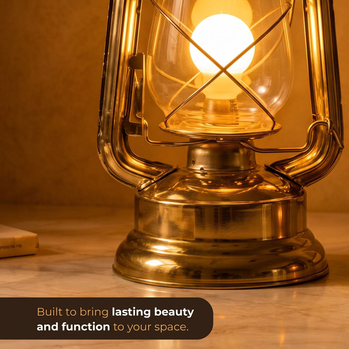 Heritage Pure Brass Lantern