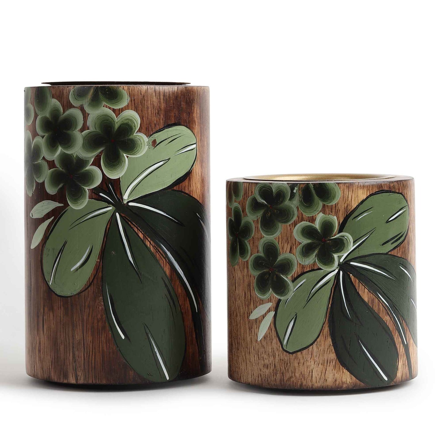 Botanic Glow Candle Holders (A candle set of two)