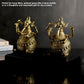 Divine Brass Ganesha