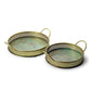 Golden Mandala Tray Set
