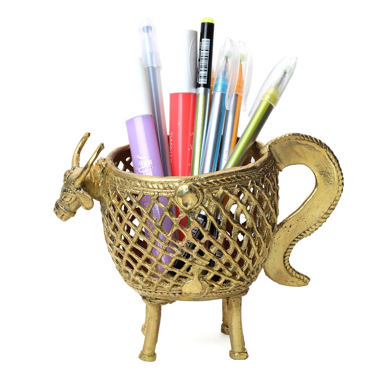 Timeless Brass Pen Stand