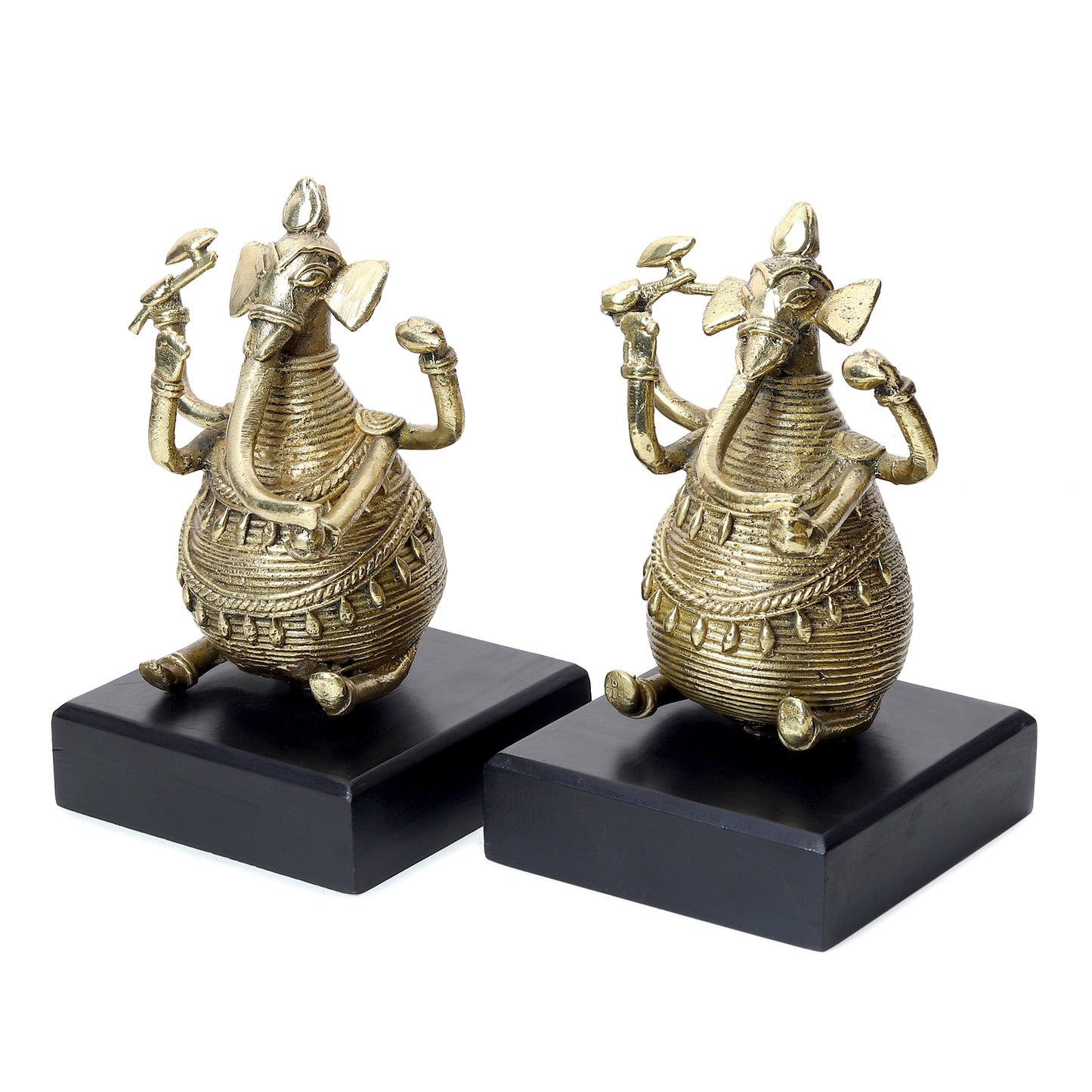 Divine Brass Ganesha