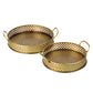 Golden Mandala Tray Set