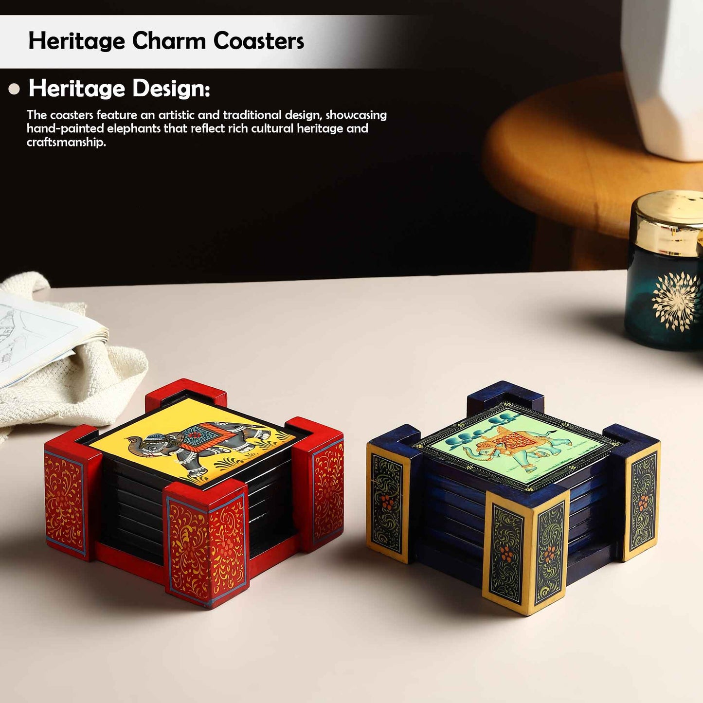 Heritage Charm Coasters