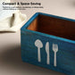 Turquoise Cutlery Organizer + Kitchen Tools Organize