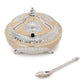 German Silver bowl with spoon