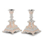 German Silverware Lux candle holders