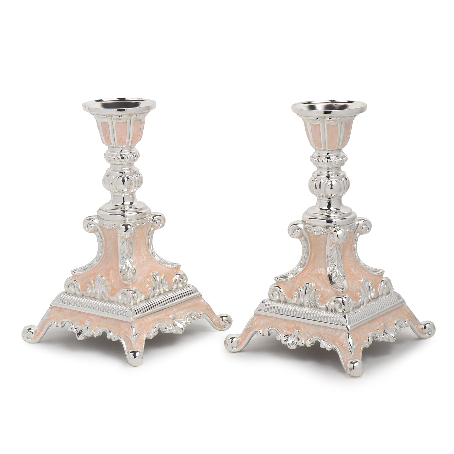 German Silverware Lux candle holders
