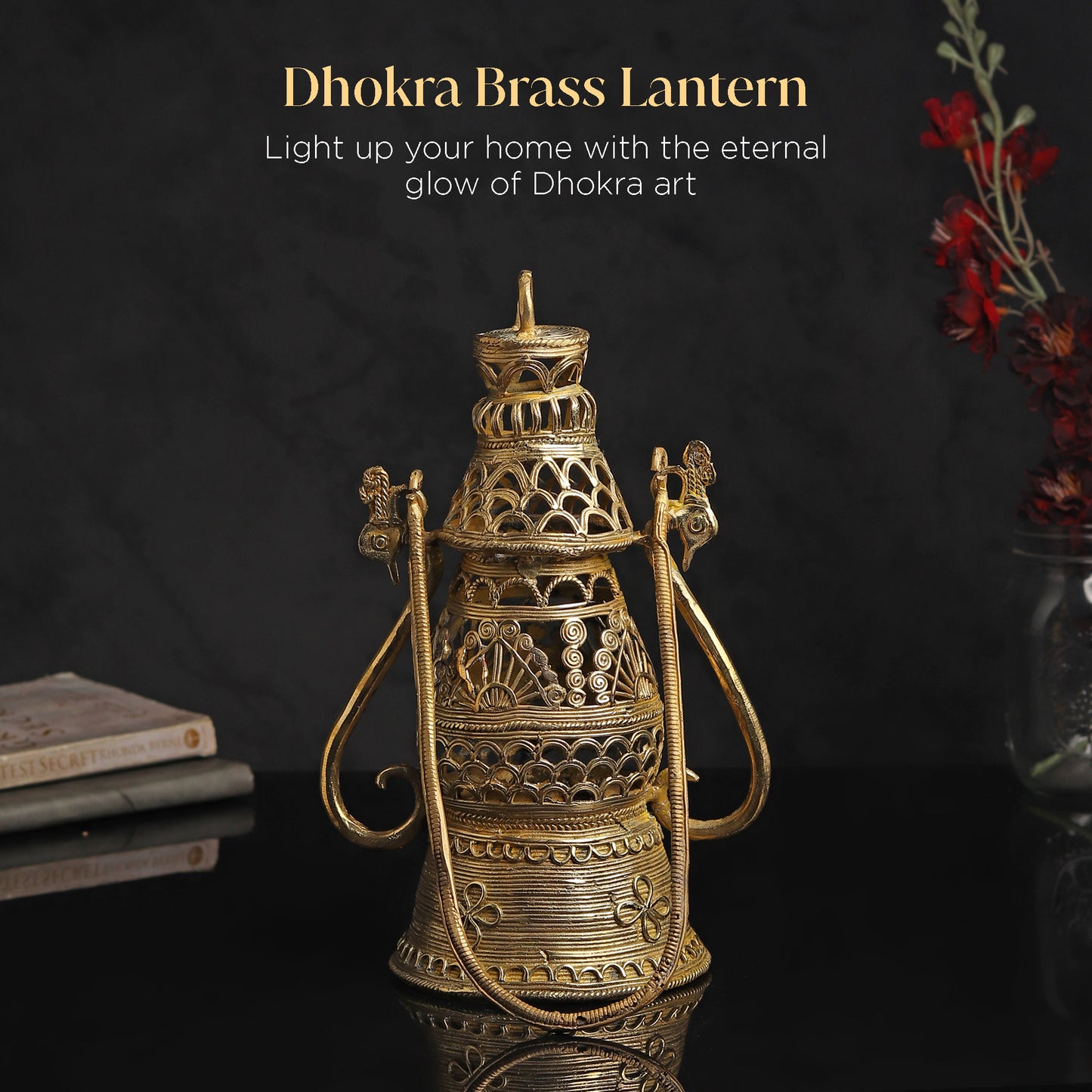 Dhokra Brass Lantern