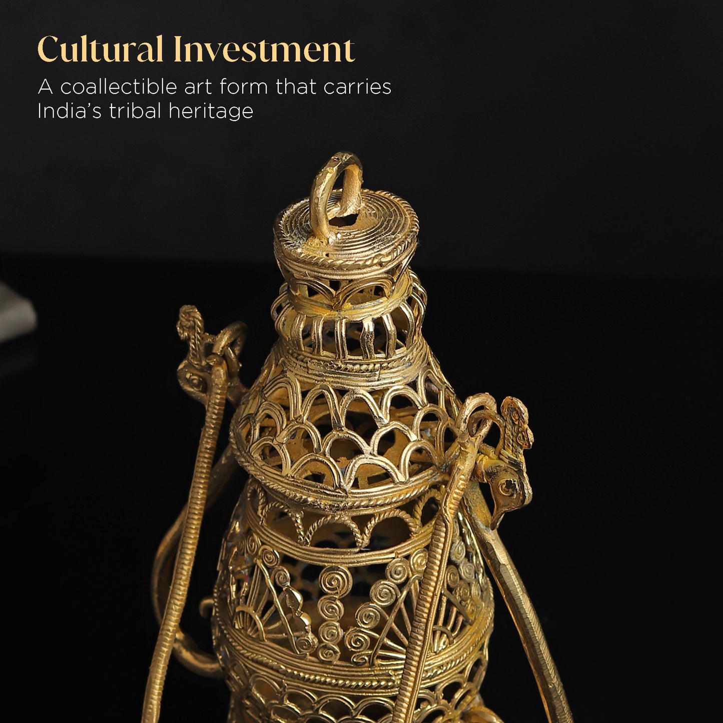 Dhokra Brass Lantern