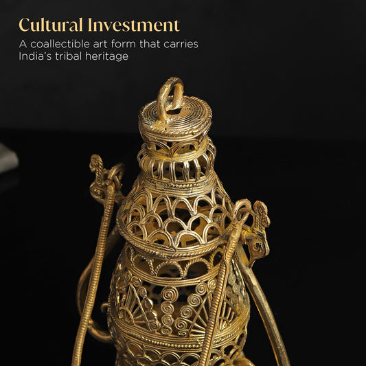 Dhokra Brass Lantern