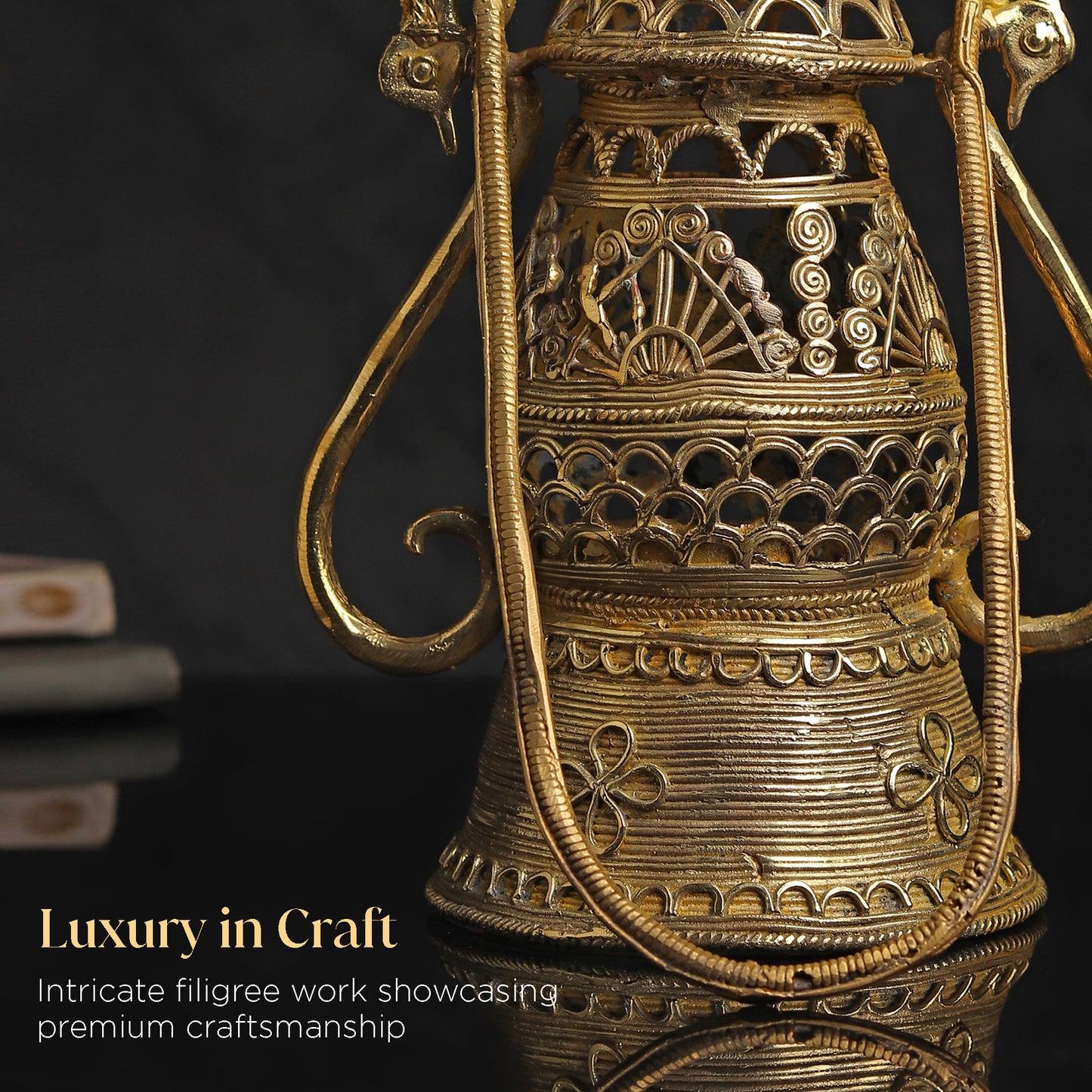 Dhokra Brass Lantern