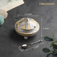 German Silver bowl with spoon