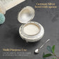 German Silver Bowl With Spoon
