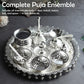 Silver Puja Thali - Auspicious Elegance in Every Ritual