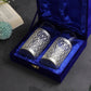 Elegant German Silver Glass Set for Festive Dining (Set of 4)