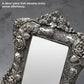 German Silver Handcrafted Grand Photo Frame | 9×7.5 inch | Premium Blue Velvet Gift Box