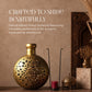 Jharokha T Light Lantern - handcrafted decor by Yura Designs