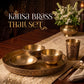 Kansa Brass Thali Set