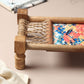 Wooden Khaat Styled Serving Platter + Wooden Serving Platter with Dip