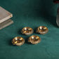 Kuber Brass Diyas – Set of 4