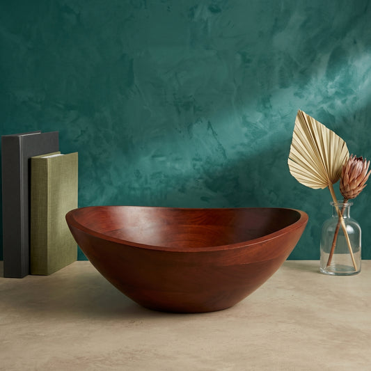 Large Wooden Bowl - Premium Mango Wood