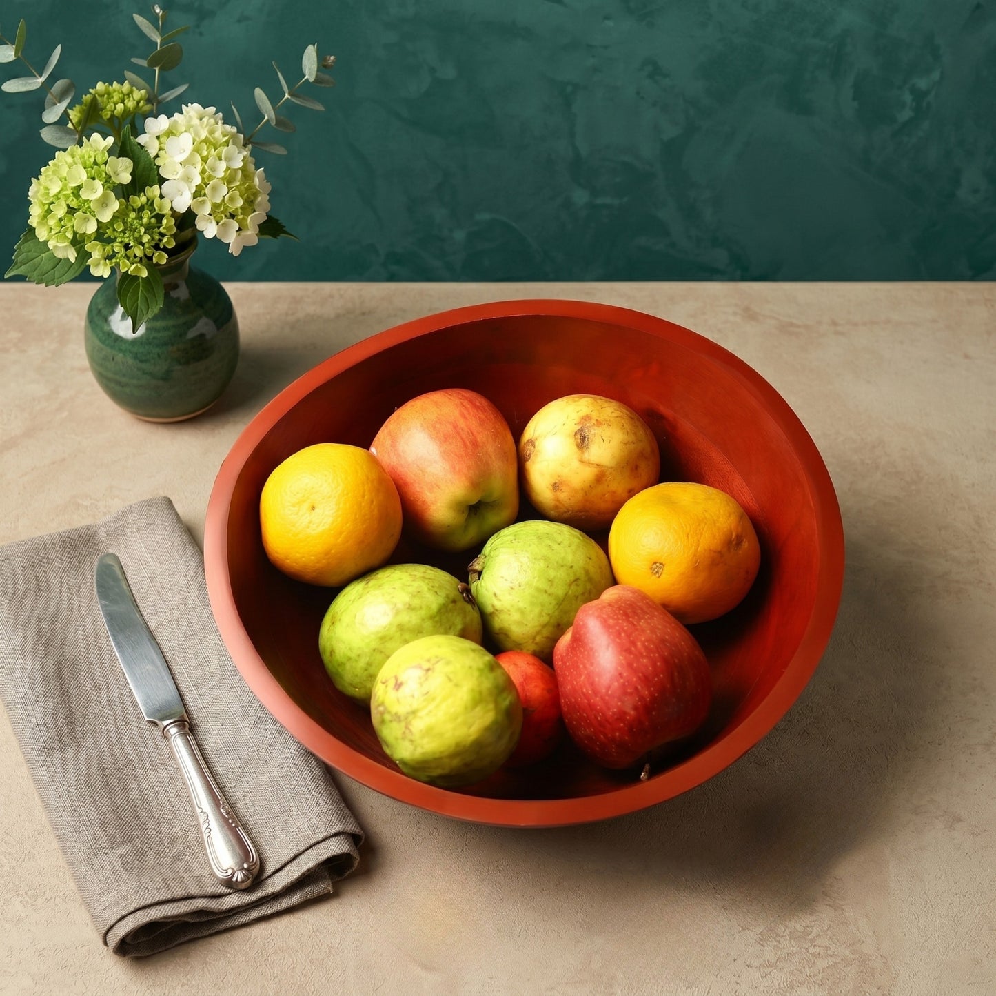Large Wooden Bowl - Premium Mango Wood