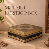 Mandala Heritage Box - handcrafted decor by Yura Designs