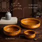 Multipurpose Wooden Serving Bowls (Set of 3)
