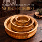 Multipurpose Wooden Serving Bowls (Set of 3)